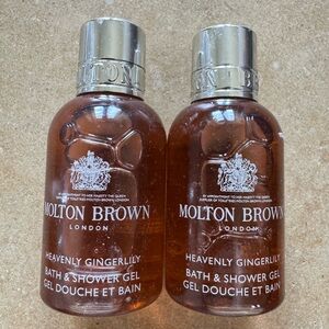 2 pcs Molton Brown Heavenly Gingerlily Bath & Shower Gel 1.7 fl oz/ 50ml NEW